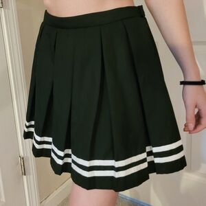 Hot Topic Pleated Striped Miniskirt size S